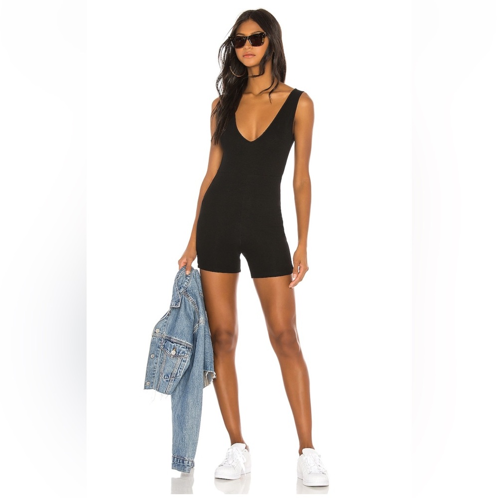 REVOLVE Lovers + Friends Tommie Romper in Black – Size S
